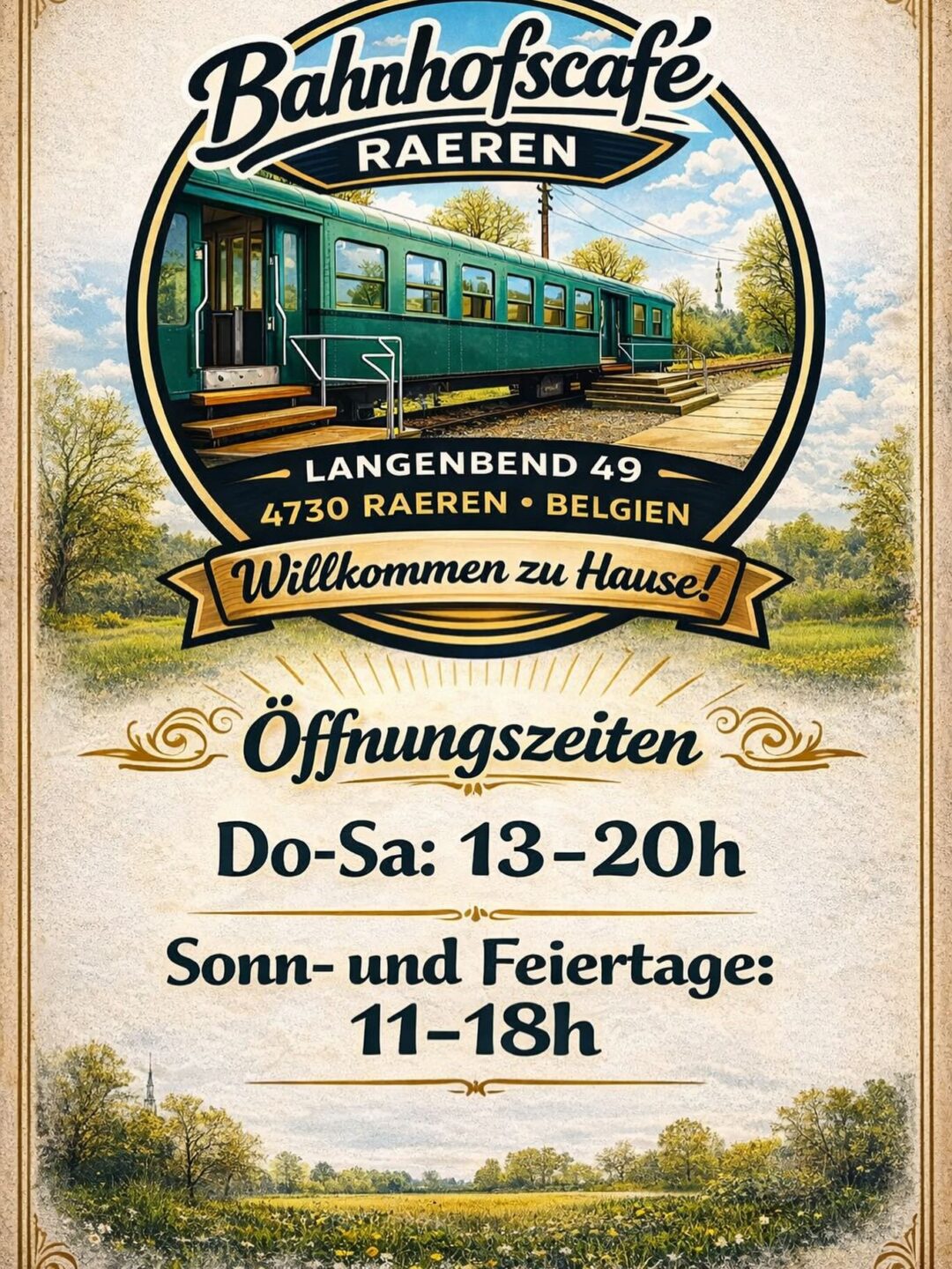 Öffnungszeiten Bahnhofscafe